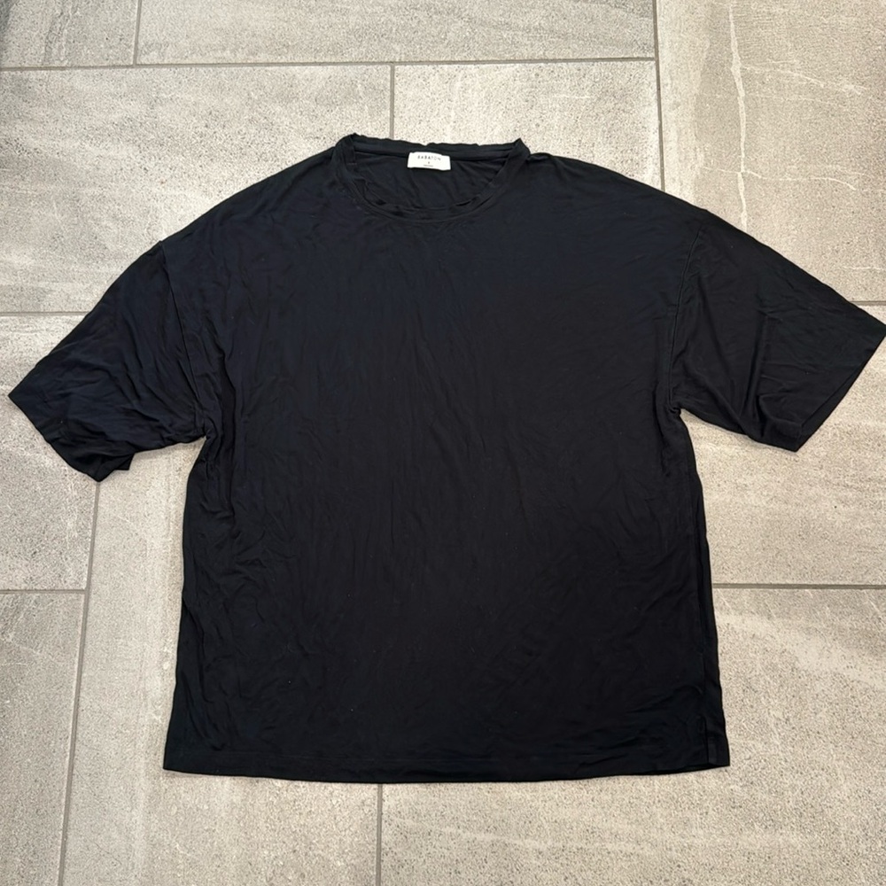 Babaton Oversized Black Tee, Sz 2